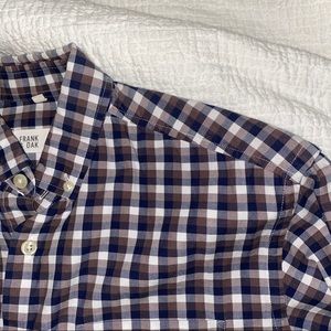 Frank & Oak Gingham Shirt XS